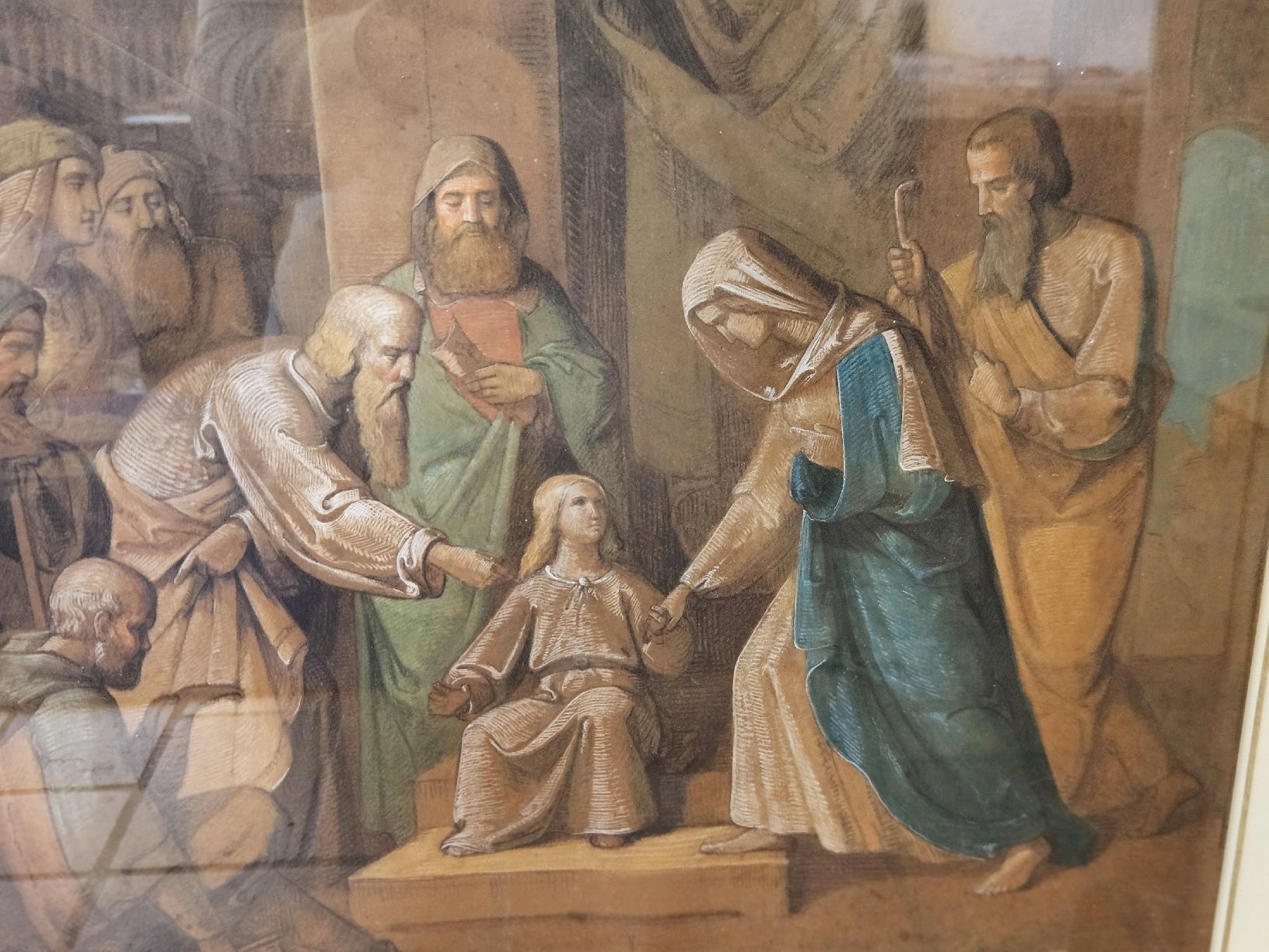 Gemälde: Antikes original Gemälde (Jesus Christi) – Gebraucht aus Rieden AG von sam5432 1