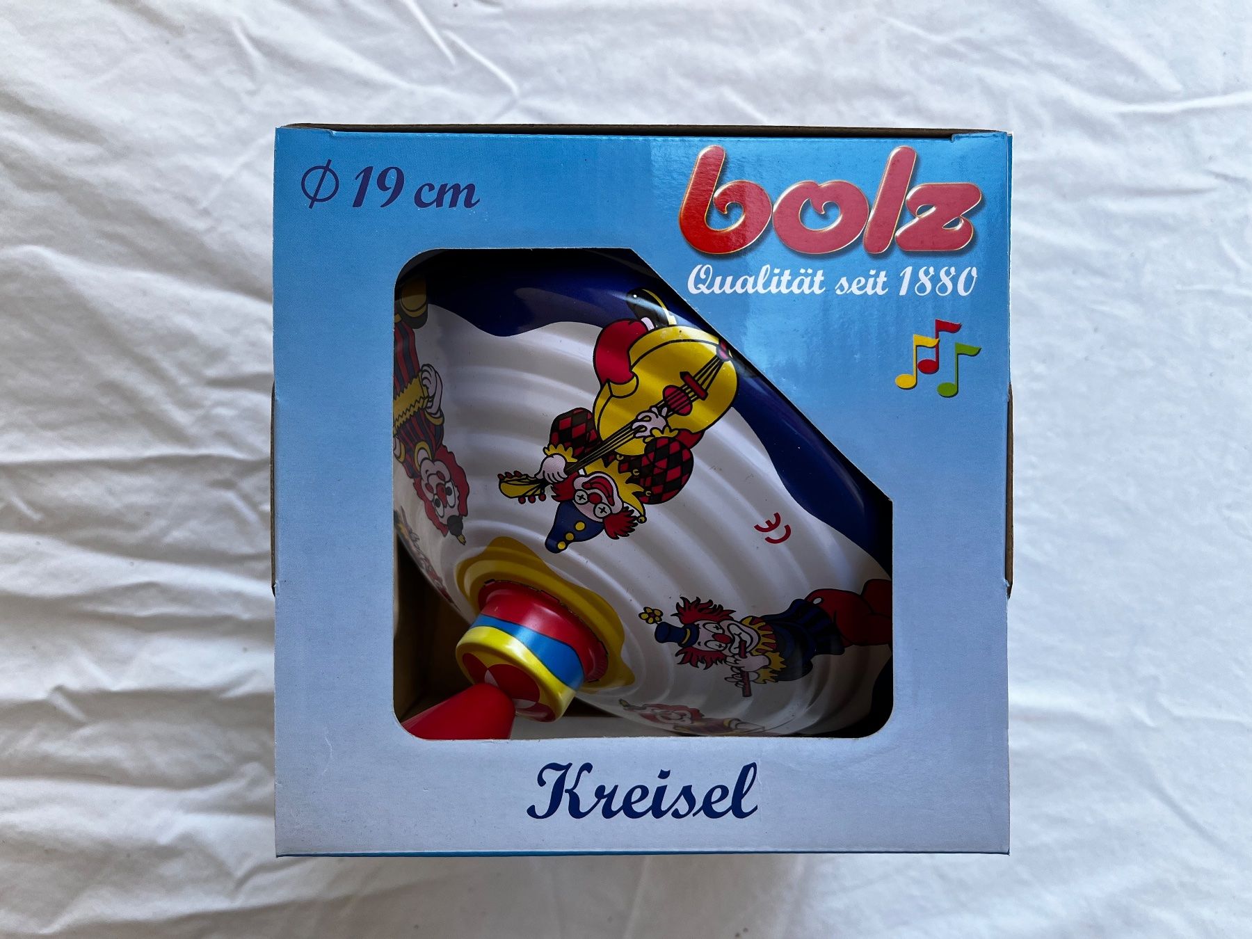 Spielzeuge: Nostalgie Kreisel - Clown – Neu (gemäss Beschreibung) aus Zürich von gemuesebouillon 1