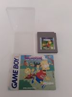 Jeu Game Boy Bart Simpson Escape Camp Deadly Notice