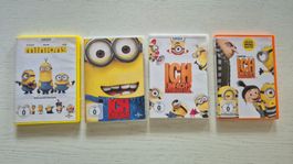 DVD Sammlung Minions und ICH- Einfach Unvergesslich 1-3