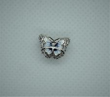 Charm "hellblauer Schmetterling" zu Pandora S925
