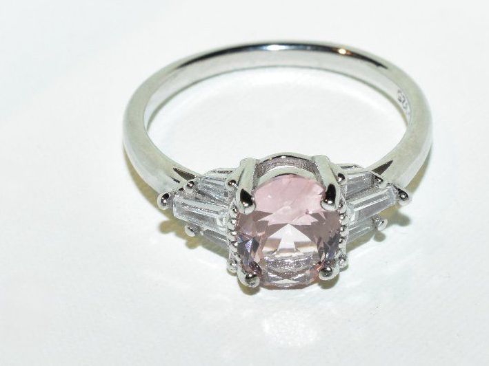 Ringe: Silberring 925 mit rosa Zirkonia, Grösse 52 – Neu und originalverpackt aus Laufen von flowerfan