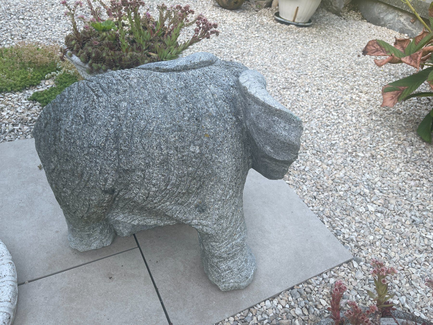 Figurines: 2x Granit Elefanten – D'occasion à Stadel par Supersaver 8