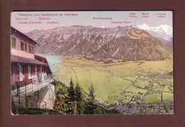 Panorama vom HARDERKULM ob Interlaken