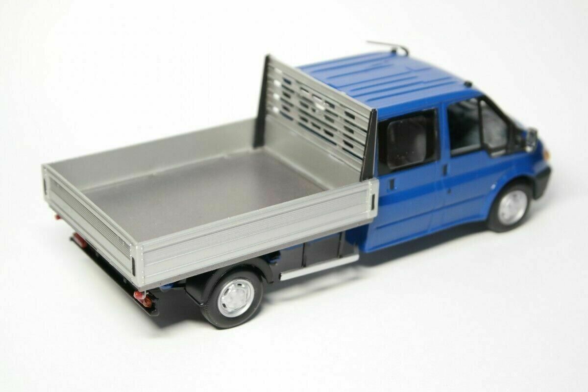 Ford Modellini d'auto: Ford Transit MK V Doppelkabine Pritsche 2000-2005 blau / – Nuovo e nell'imballaggio originale da Gerlafingen venduto da espero88 7