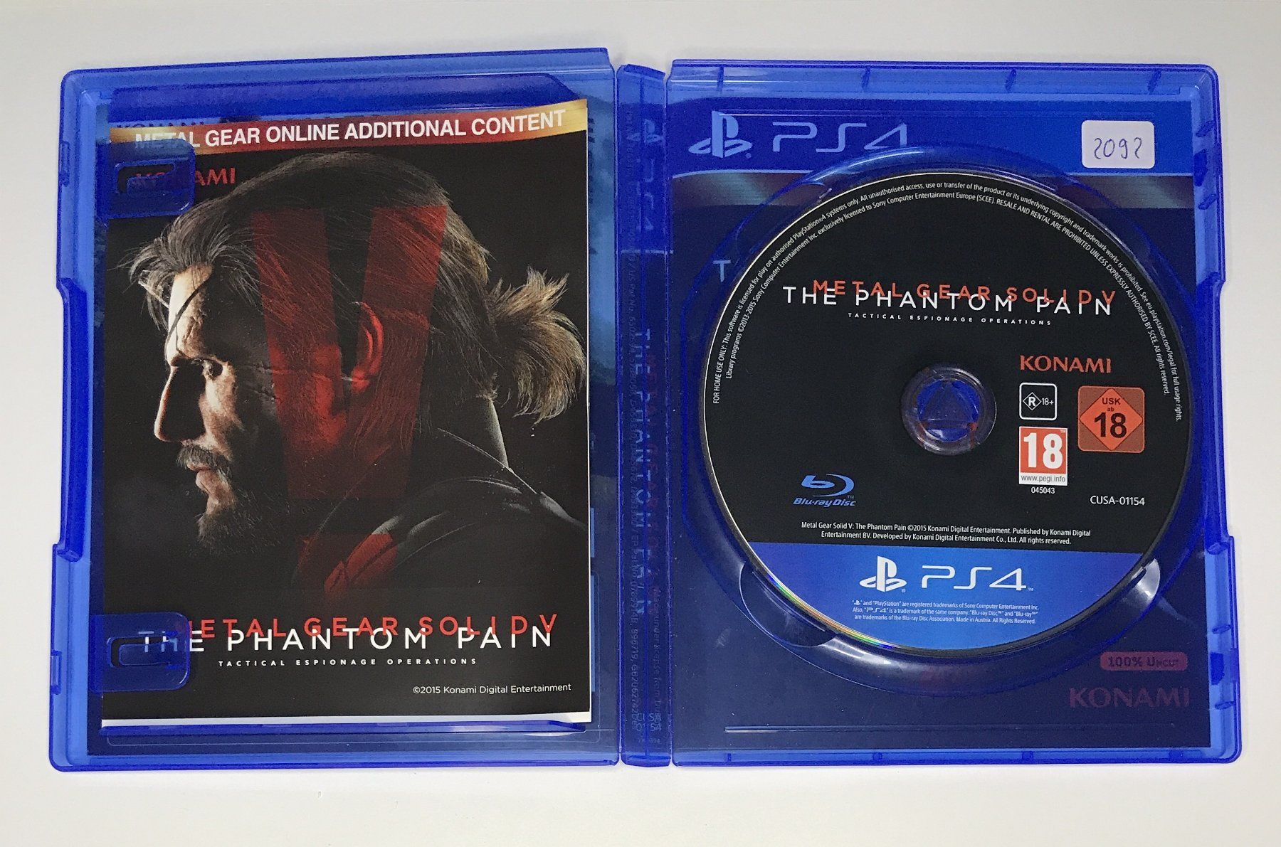 Spiele: PS4 - Metal Gear Solid V: The Phantom Pain – Gebraucht aus Allschwil von Bullach 1
