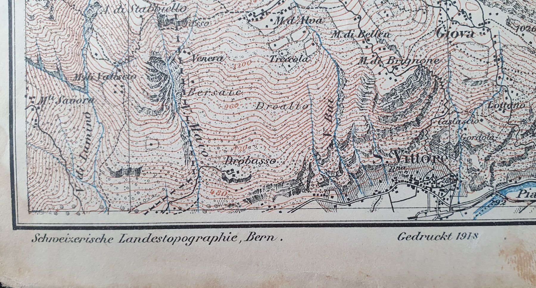Landkarten & Atlanten: Topograpghischer Atlas Schweiz - Splügenpass – Gebraucht aus Zürich von Vesco01 3