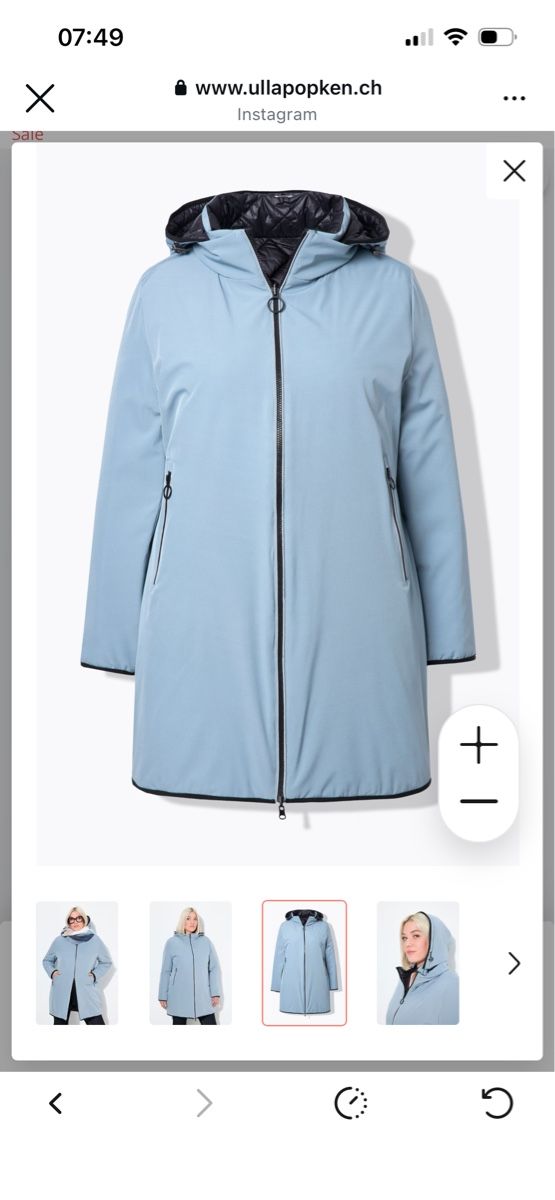 Ulla Popken Giacche: Coole Wende-Jacke – Nuovo (secondo la descrizione) da Beinwil am See venduto da Burli3 1