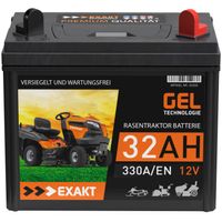 EXAKT Rasentraktor Batterie 12V 32Ah GEL