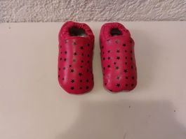 Süsse Kinderschuhe, Grösse 26/27, Pink mit Sternen - Top!