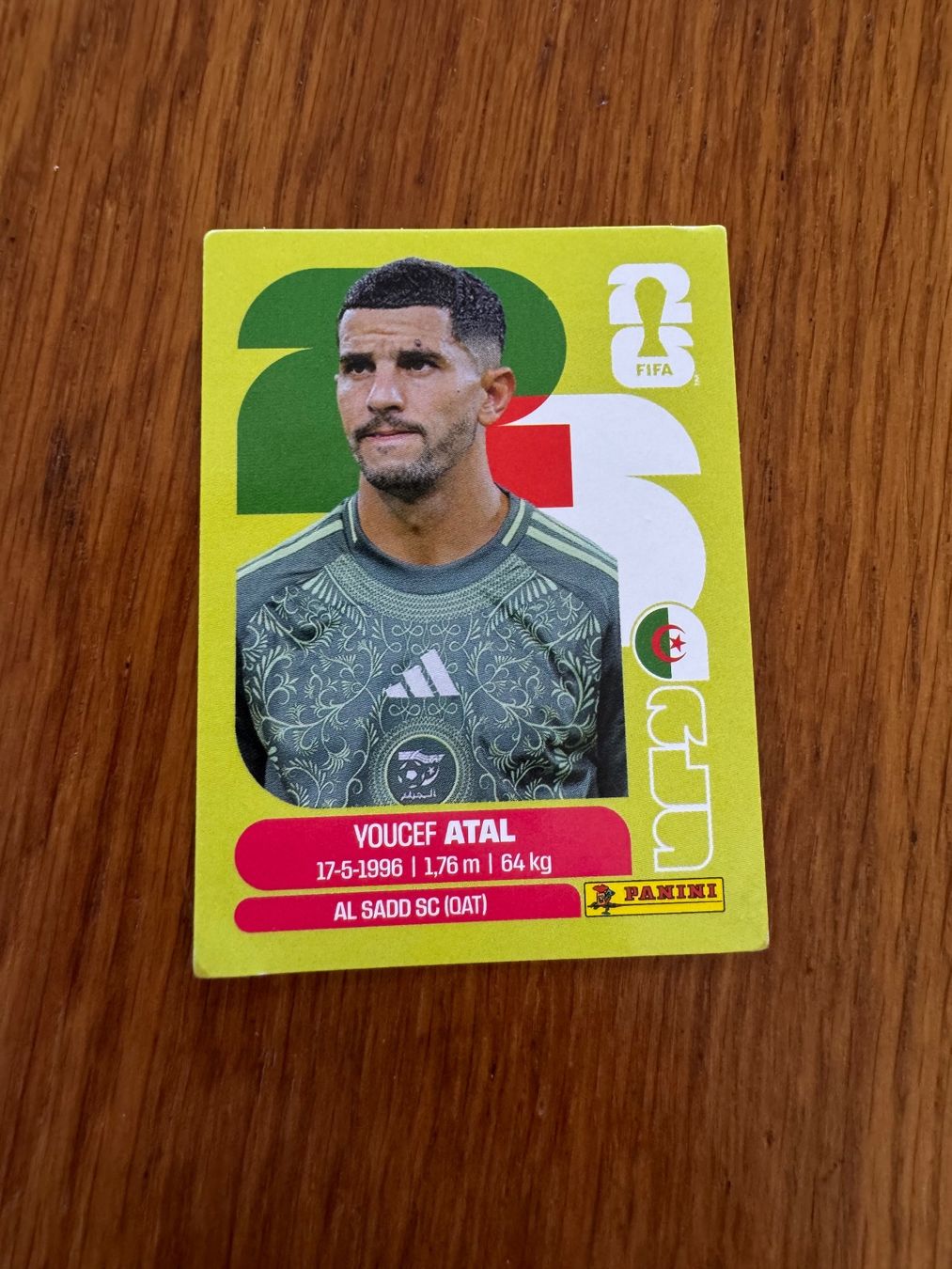 Panini Carte collezionabili: ALG 4 Panini FIFA World Cup WM 2026 – Nuovo e nell'imballaggio originale da Zürich venduto da wtpooh