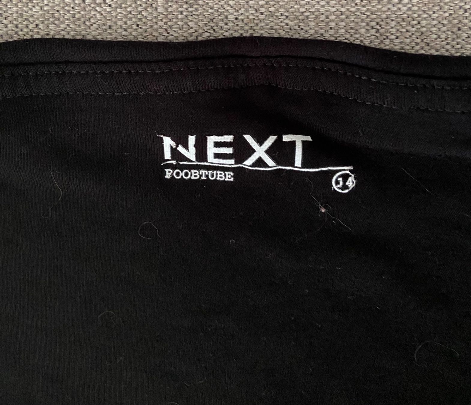 Next Top: NEXT Top noir bustier coton stretch t.42 – Nuovo (secondo la descrizione) da Genève venduto da kik_8jd6 1