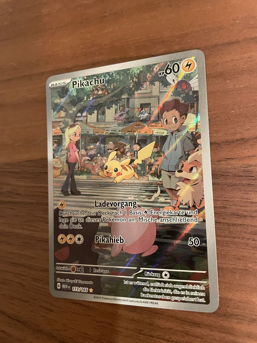 Pokémon Cartes à collectionner: Pikachu 151 - DE  -173/165 AR - Pokemon – Neuf (Voir description) à Zürich par ale_5cxq 2