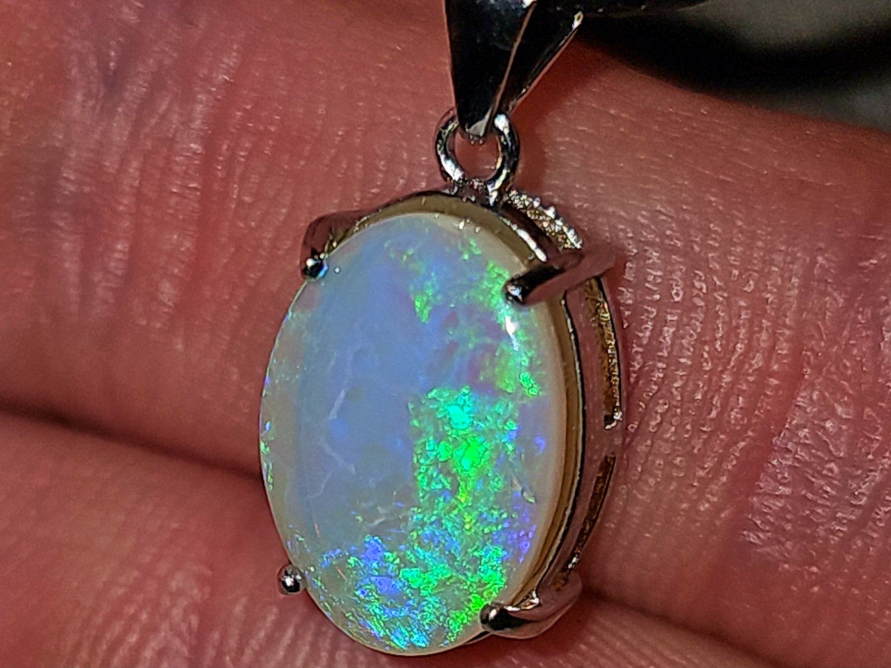 Pietre preziose: Natürlicher Australischer Flashfire Opal – Nuovo e nell'imballaggio originale da Uerkheim venduto da Winwinner 6