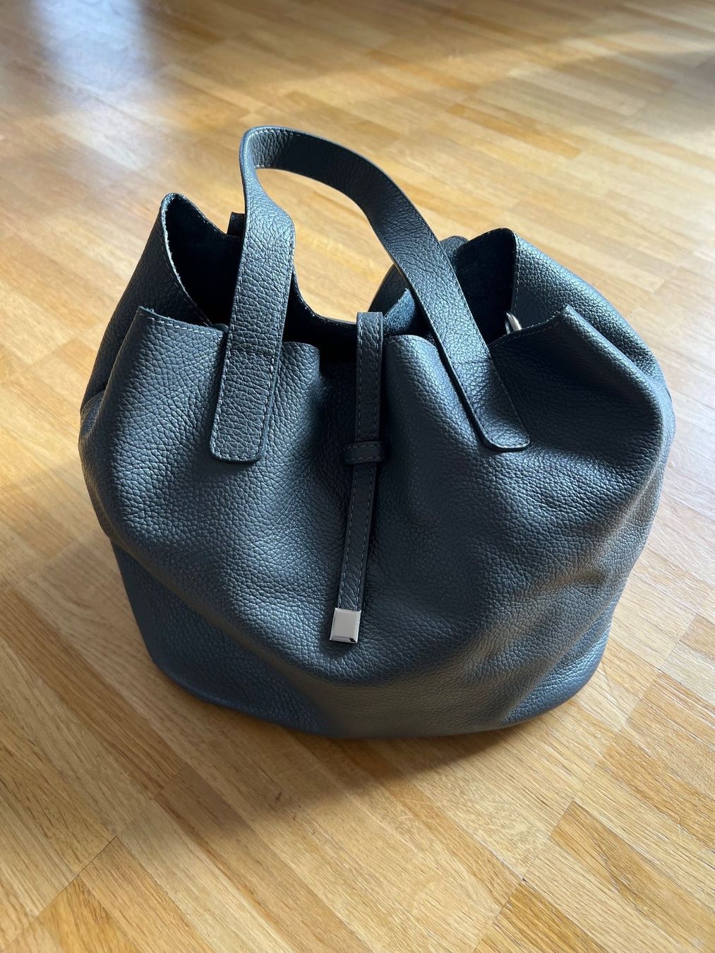 Borse: Echtleder Handtasche Anthrazit – Nuovo (secondo la descrizione) da St. Gallen venduto da Mokki2014 2