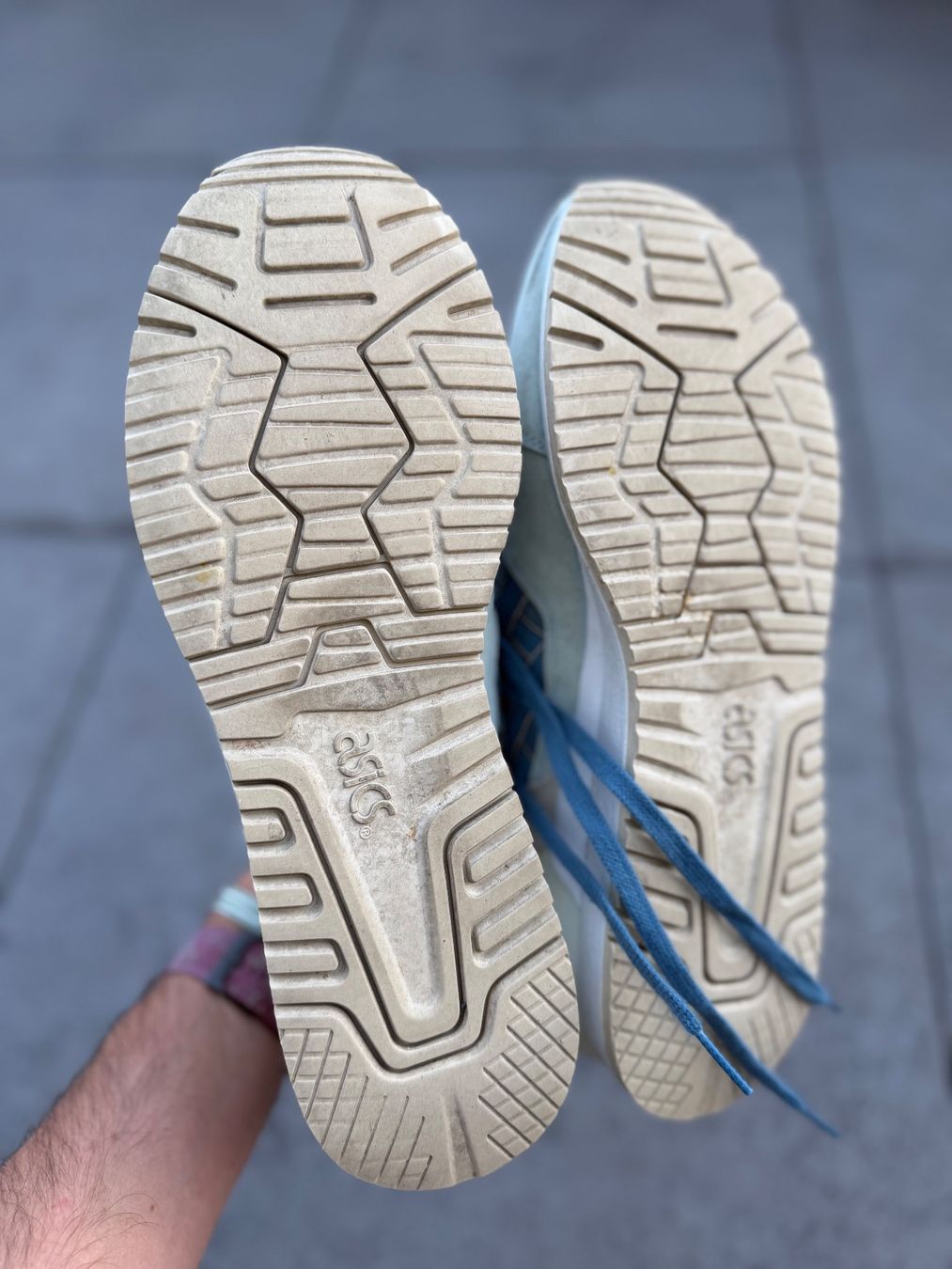 Asics Herrenschuhe: Asics Sneaker in blau – Gebraucht aus Ennetbaden von miboo 5