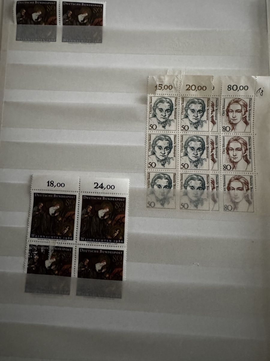 Alle Briefmarken: Briefmarken- Stamp Collection Germany Various Styles, years – Gebraucht aus Olten von Asaliya 2
