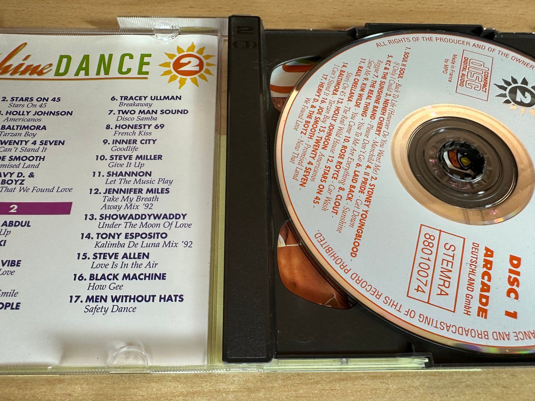 CD: Various – Sunshine Dance 2 - 2 CD – Usato da Rikon im Tösstal venduto da Alpenmutz 2