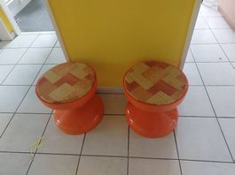 2 Kartellhocker von Castiglioni