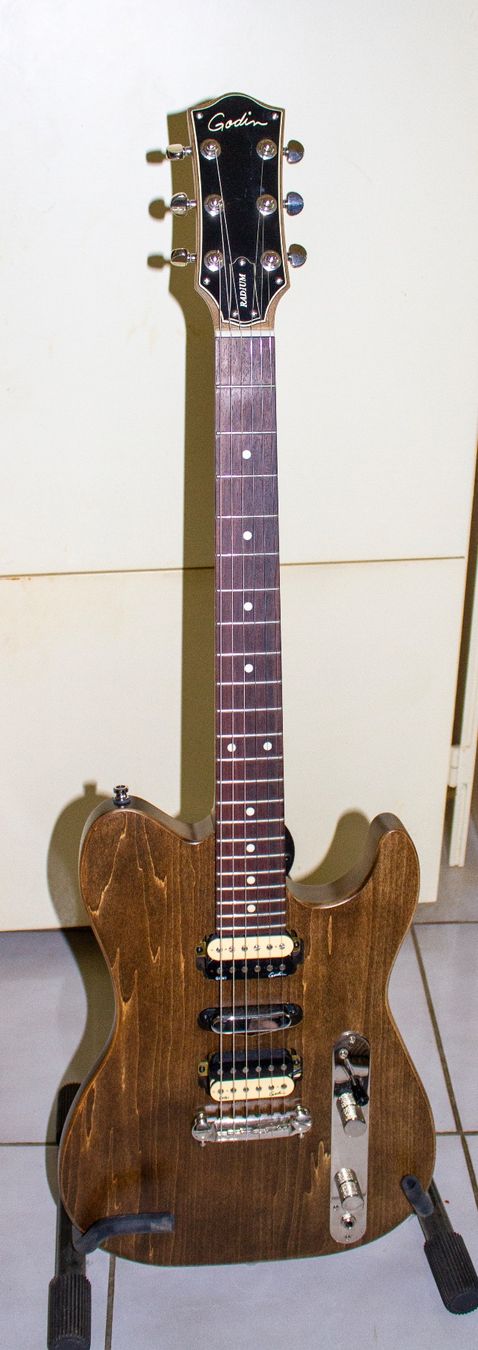 Godin Musikinstrumente: Godin Radium RW Carbon Black – Neu (gemäss Beschreibung) aus Martigny von gar_nd76