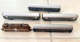 Märklin FS  3035 und Fleischmann FS Wagen