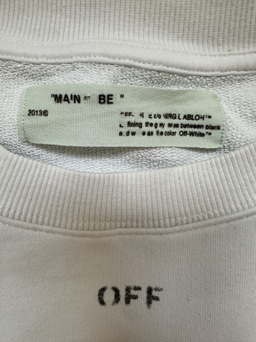 Off-White Pullover & Sweatshirts: Off-White Seeing Things Arrows Sweatshirt Weiss Gr. L – Neu (gemäss Beschreibung) aus Bürglen TG von RebiDeals 3
