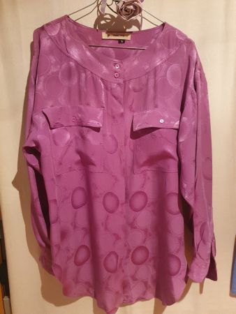 Camicia donna in seta 100%