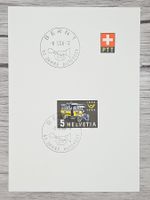 CL13 PTT  + Timbre Suisse 1956