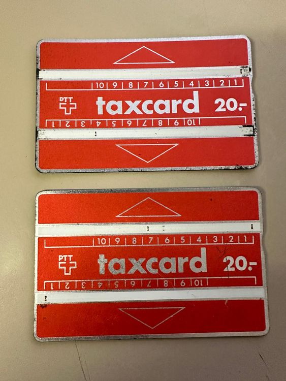 Cartes de téléphone: Taxcard PTT – D'occasion à Thörishaus par zimtfein