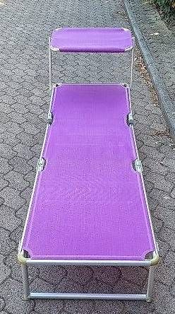 Sedie a sdraio: Chaises longues violettes – Usato da Lausanne venduto da Assiralc7509 1