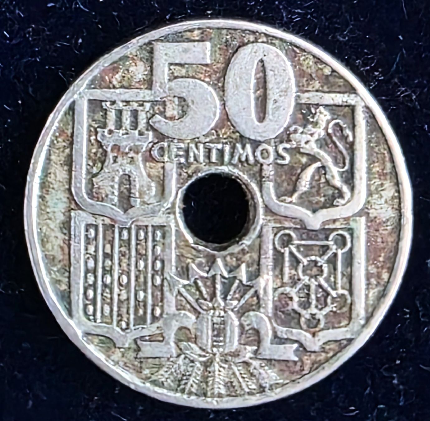 Toutes les monnaies: SPANIEN 50 CENTIMOS 1952 – D'occasion à winterthur par CoinPassion 3