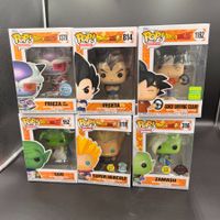 Funko Pop! Dragon Ball Z 6er Set Goku Vegeta Frieza Zamasu