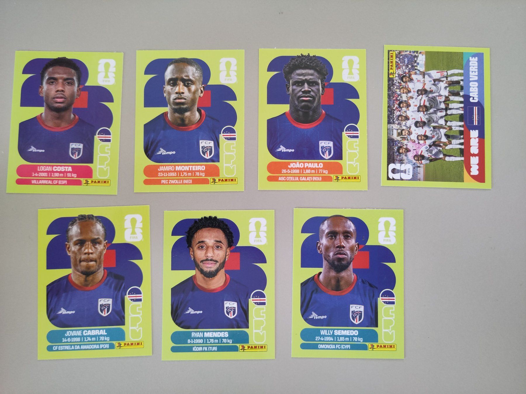 Panini Carte collezionabili: FIFA Panini Cabo Verde (CPV) – Usato da Bern venduto da gil_rkx8