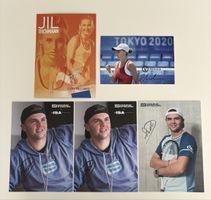 Tennis Autogramm Sammlung (5x Original signiert)
