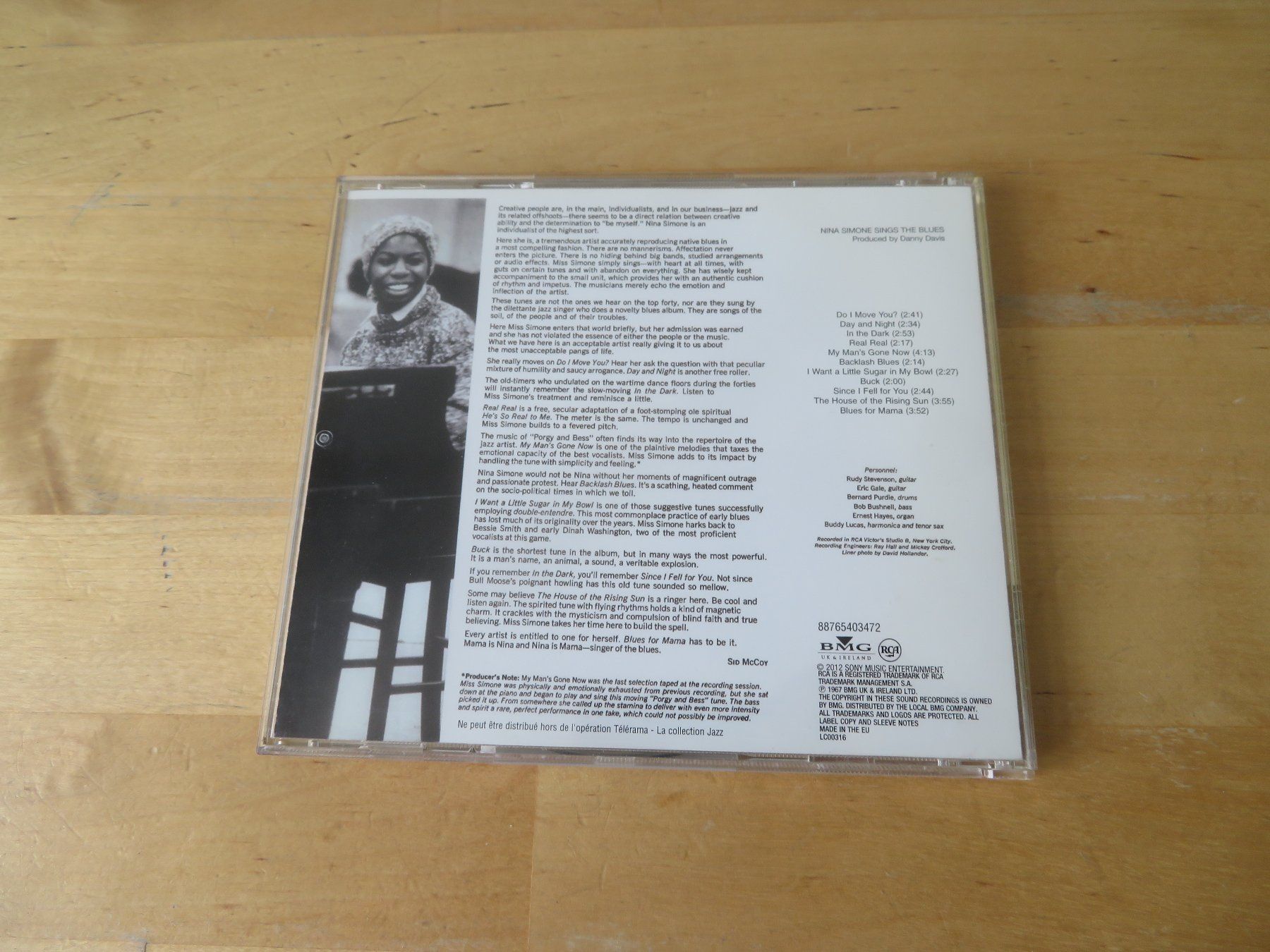 CDs: NINA SIMONE "Sings the Blues" – Gebraucht aus zürich von Goldimmund 4