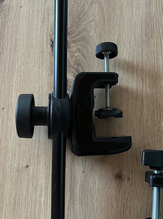 Supporti per strumenti musicali & leggii: BSX Mikrofonständer, 2 K&M Mikrofonarme – Usato da Müllheim Dorf venduto da castor29 1