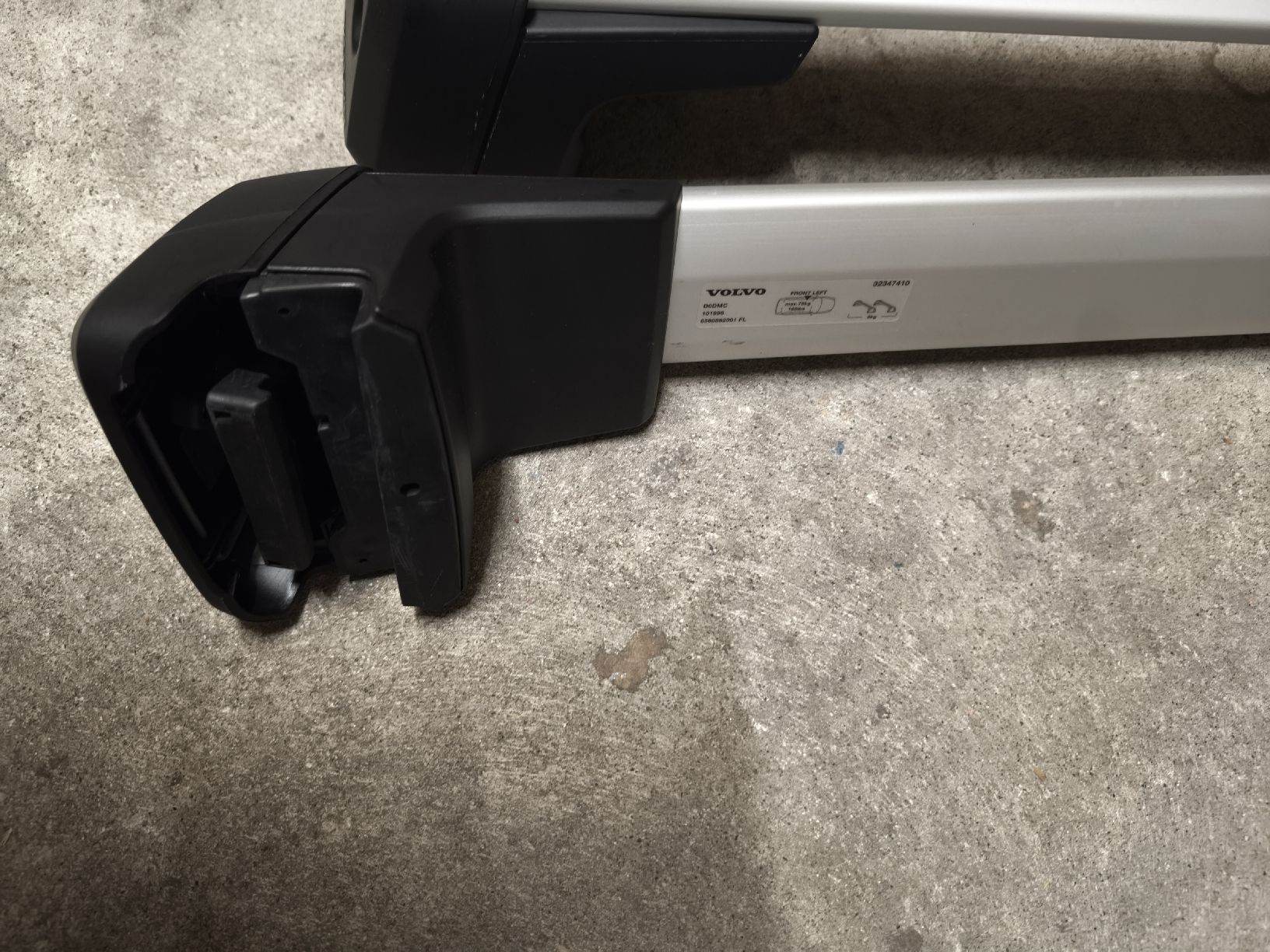 Thule Portapacchi: Volvo Wingbar Edge Dachgepäckträger – Usato da Lyss venduto da freak5000 3