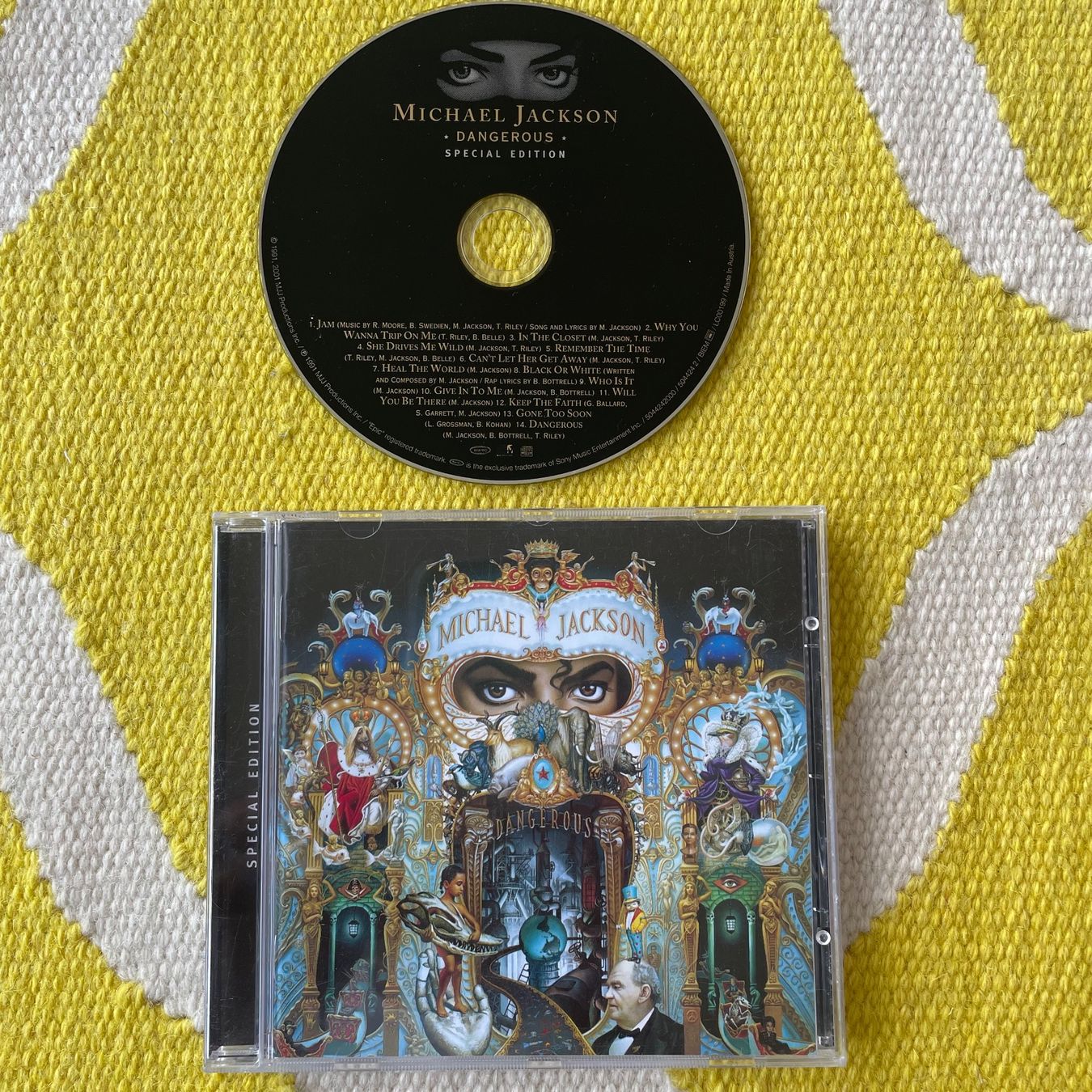 CD: MICHAEL JACKSON-SPECIAL EDITION DANGEROUS – Usato da Rorschacherberg venduto da CD-Roli