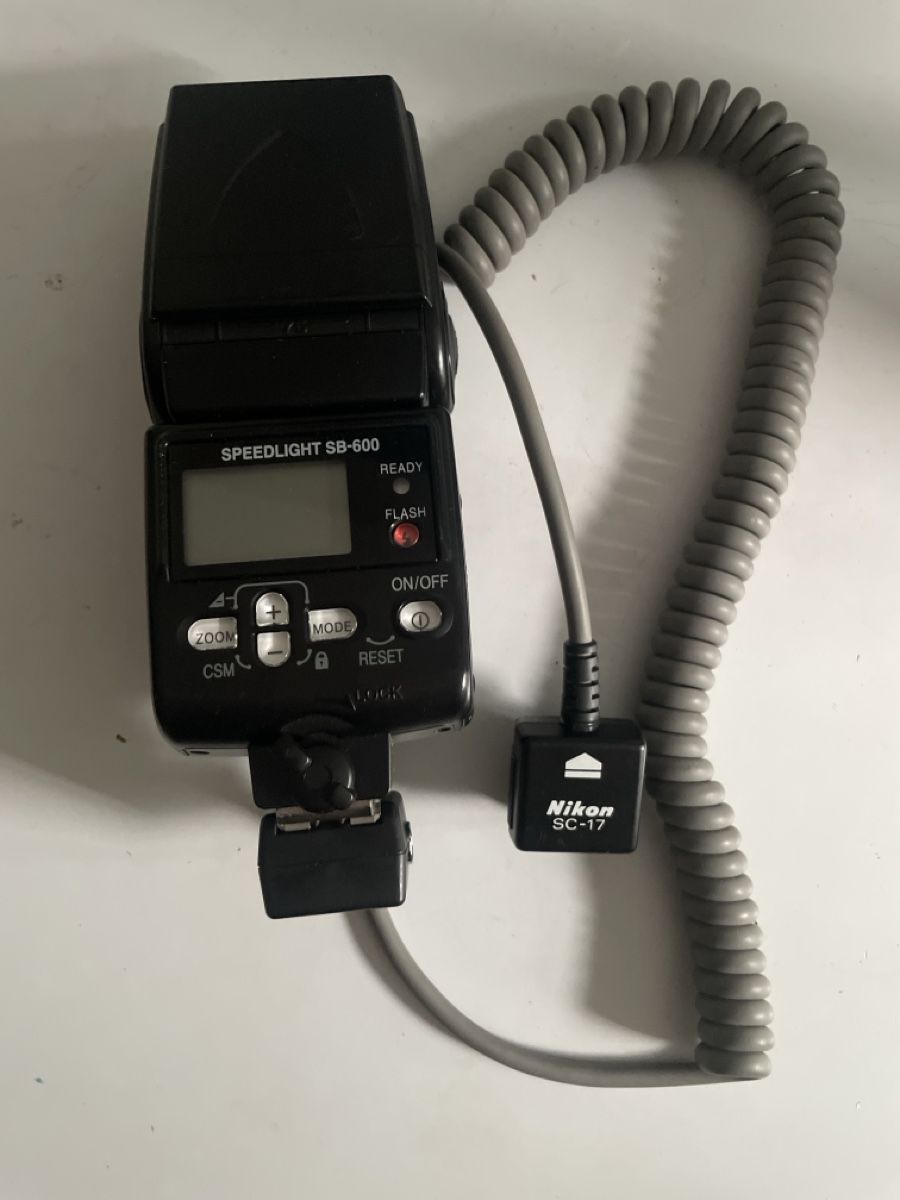 Nikon Flash: Nikon sb 600 Blitz mit sc17 Blitzkabel – Usato da Thun venduto da Villawisteria
