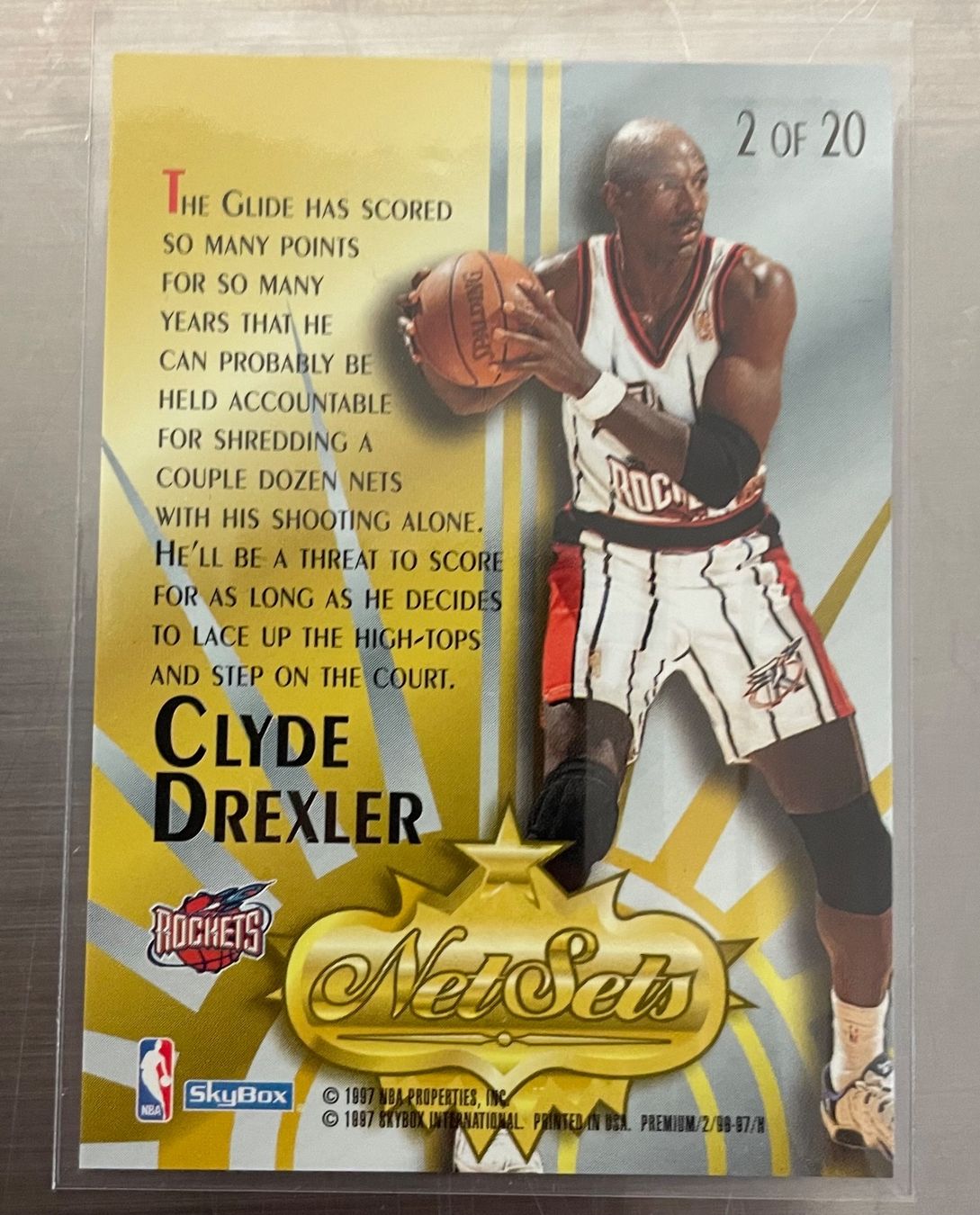 Nba Carte collezionabili: NBA Clyde Drexler Net Set Card – Nuovo (secondo la descrizione) da Muttenz venduto da joba23 1