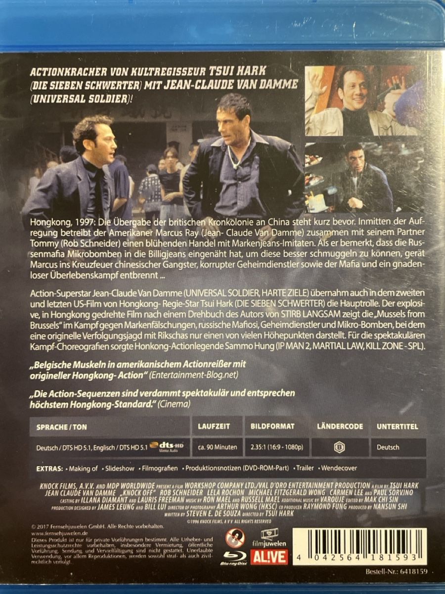 Tutti i DVDs: Knock Off (1998) – Nuovo (secondo la descrizione) da Waldenburg venduto da Gonzo8 1