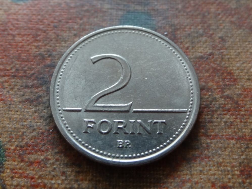 Toutes les monnaies: HONGRIE  2  Forint  1995 – D'occasion à Romanel-sur-Lausanne par Swift13 1