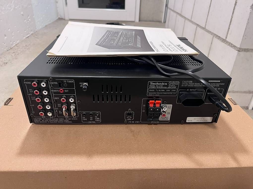Amplificatori: Technics SU-X101 (Verstärker, Stereo Integrated Amplifier) – Usato da Neyruz FR venduto da simonkau 1