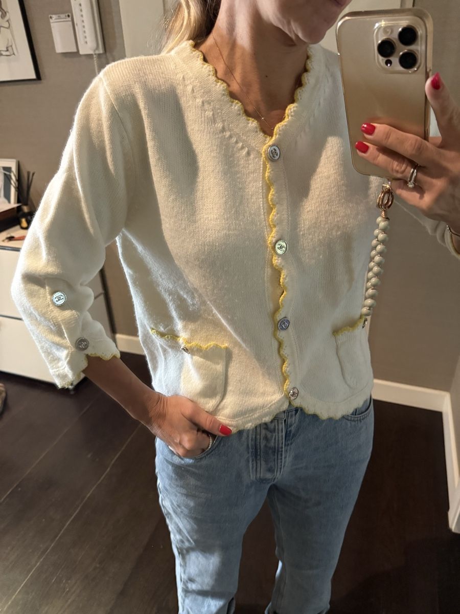 Chanel Pullover & Sweatshirts: Chanel Designer Strickjacke Wolle – Gebraucht aus Wädenswil von Cocomagi 1