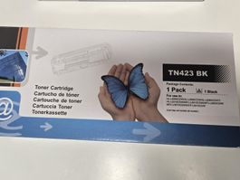 4 Toner je 4000 Seiten Farbe und 6500 Seiten Schwarz, TN-423