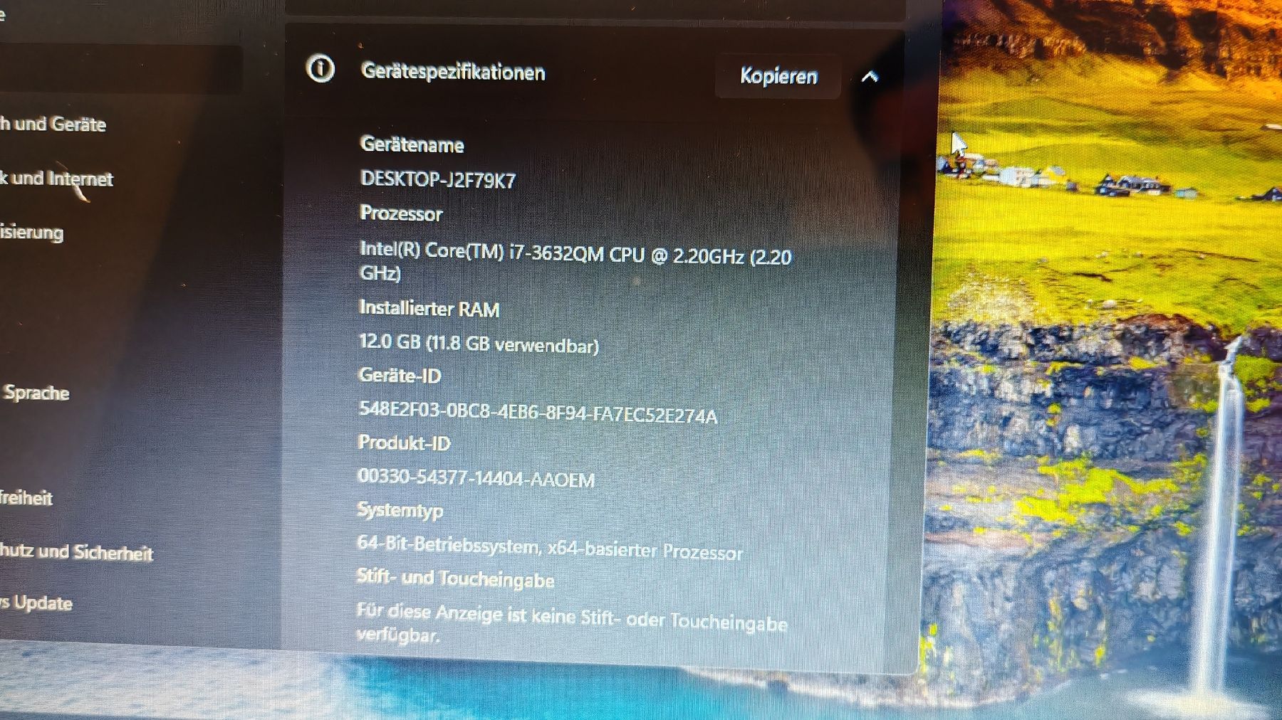 Acer Notebooks: Acer Laptop, Intel Core i7, 12GB RAM, Windows 11 Pro – Gebraucht aus Oberengstringen von 156driver 1