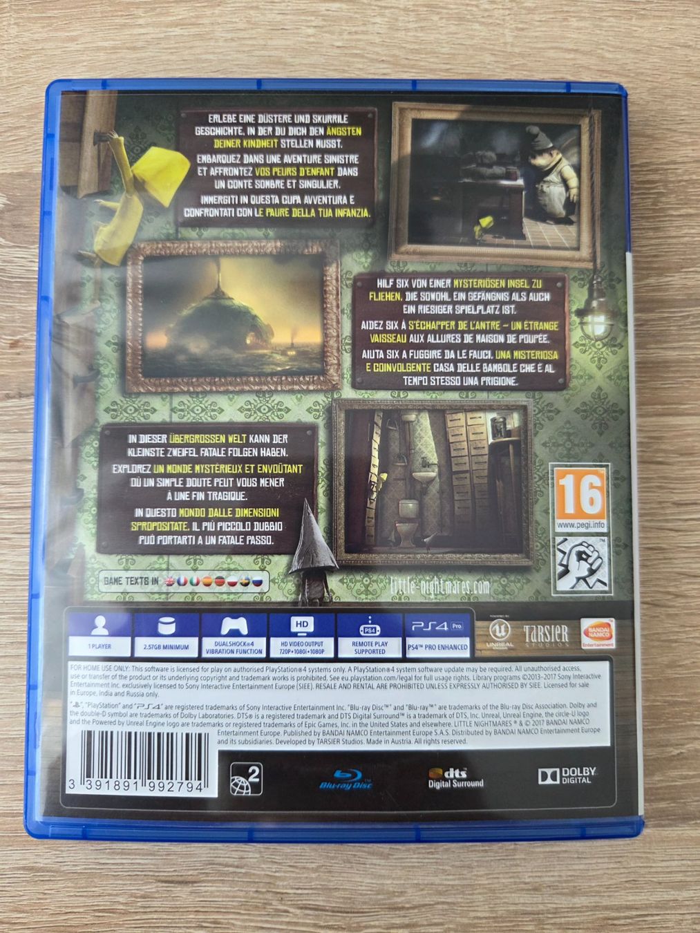 Giochi: Little Nightmares (Multilanguage) + Soundtrack CD - PS4 – Usato da Carouge GE venduto da Gasco 1