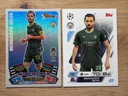 Soccer Bernardo Silva Heritage & Base Match Attax 25/26 🔥