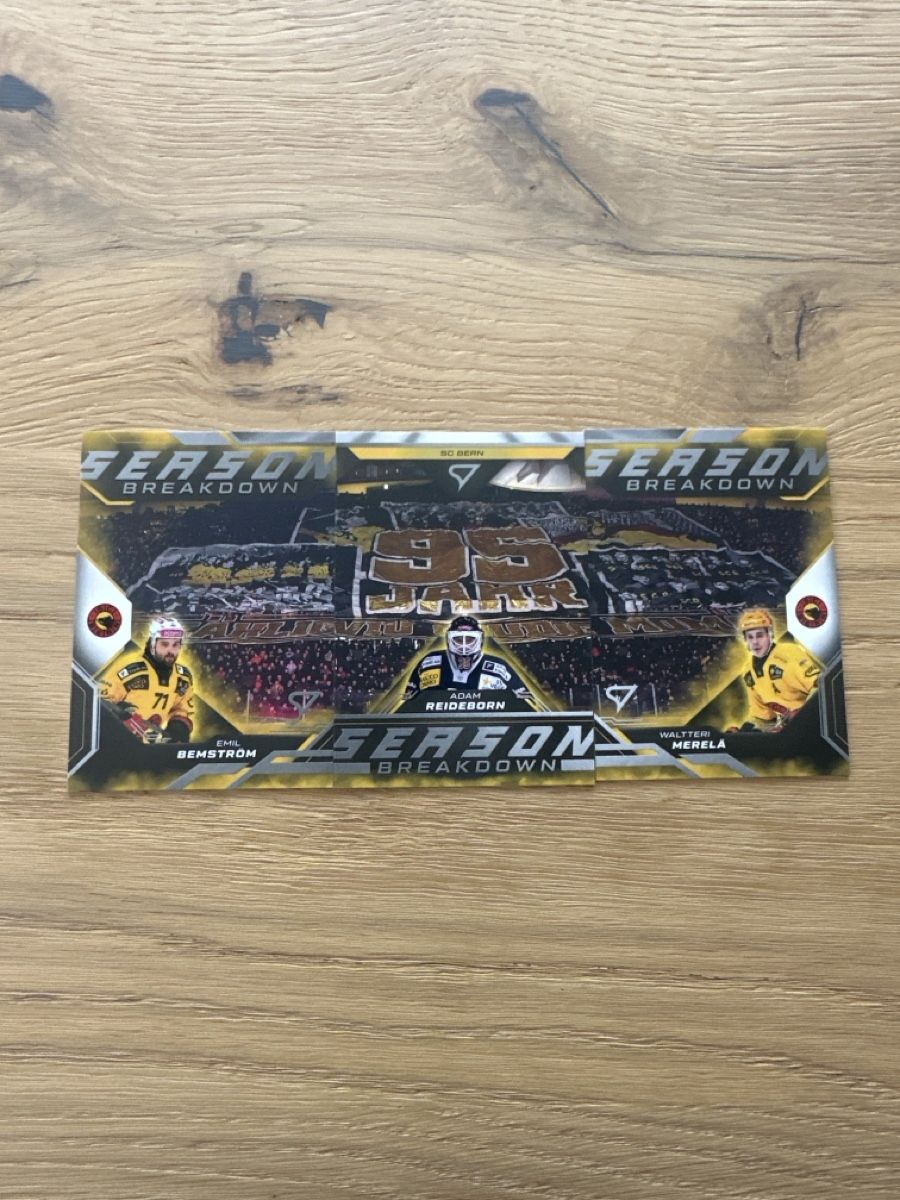 Sportzoo Cartes à collectionner: Sportzoo Season Breakdown SC Bern – Neuf (Voir description) à Ueberstorf par Schmuedi1