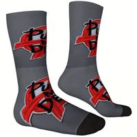 🎸🩶 3D Punk’s Not Dead Socken – Dein Style lebt! 🩶💫